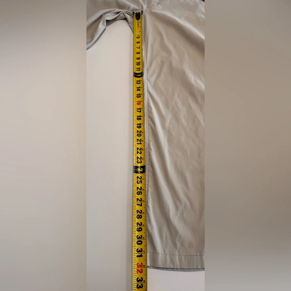 Eddie Bauer Travex Pants Mens 35x32 Horizon Guide Chino Nylon Outdoor Hiking - Picture 11 of 11